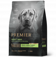 Premier Dog Lamb&Turkey ADULT Maxi (Свежее мясо ягненка с индейкой для собак крупных пород) 10 кг